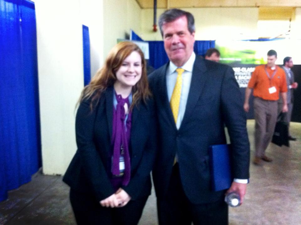 Me with former Nashville Mayor Karl Dean at Techville 2013.